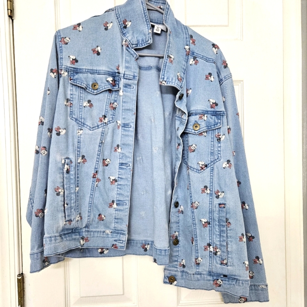 Minnie mouse womens jean jacket